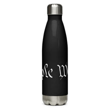 Load image into Gallery viewer, We The People Black Tumbler Bottle