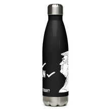 Load image into Gallery viewer, White, Straight, Republican, Male Black Tumbler Bottle