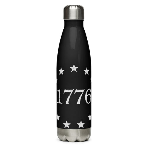 1776 Black Tumbler Bottle