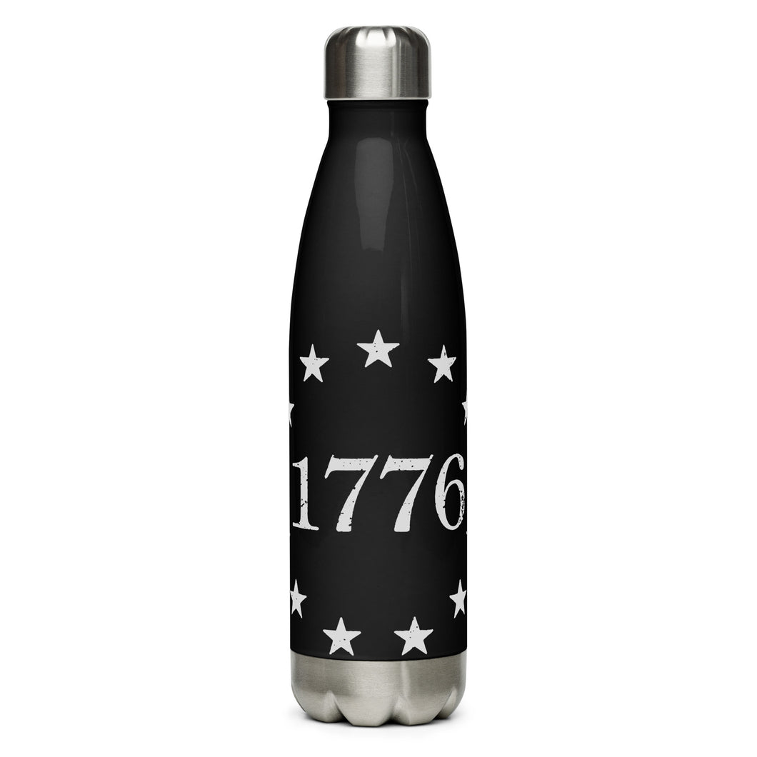 1776 Black Tumbler Bottle
