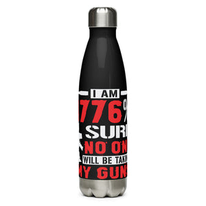 1776% Black Tumbler Bottle