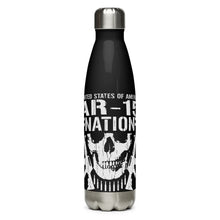 Load image into Gallery viewer, AR15 Nation Black Tumbler Bottle