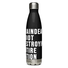 Load image into Gallery viewer, B.I.D.E.N. Black Tumbler Bottle