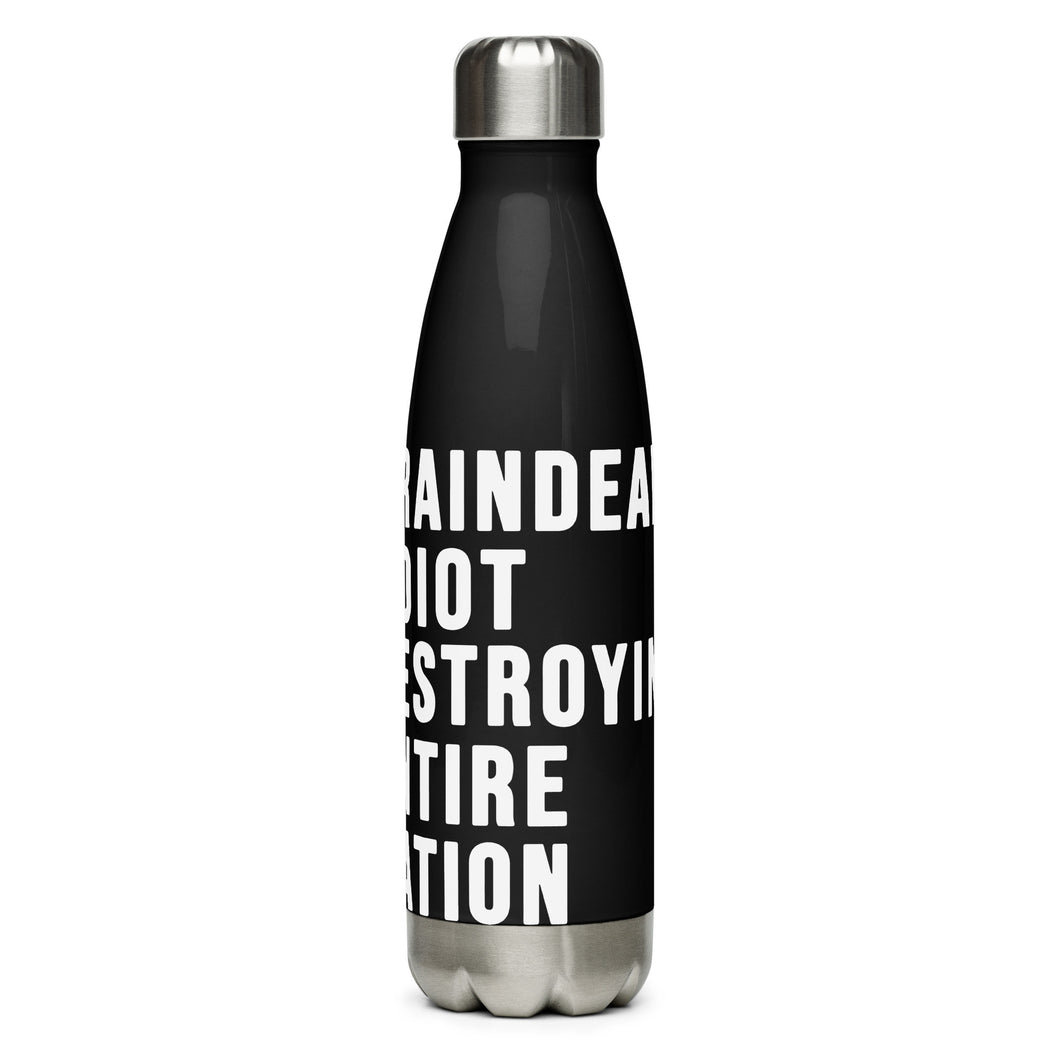 B.I.D.E.N. Black Tumbler Bottle