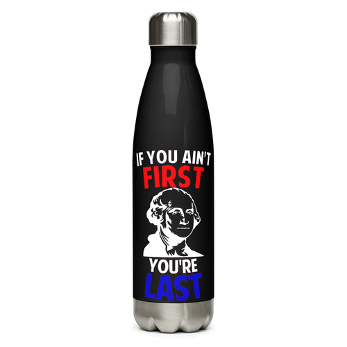 George Washington Black Tumbler Bottle
