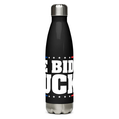 Joe Biden Sucks Black Tumbler Bottle