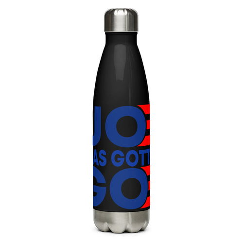 Joe Has Gotta Go Black Tumbler Bottle