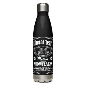 Liberal Tears Whiskey Black Tumbler Bottle