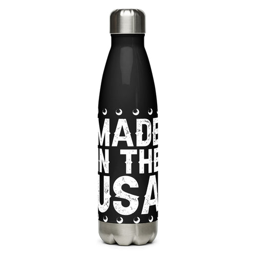 Made in The U.S.A. Black Tumbler Bottle