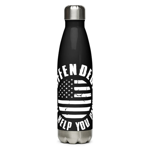 Offended? Black Tumbler Bottle