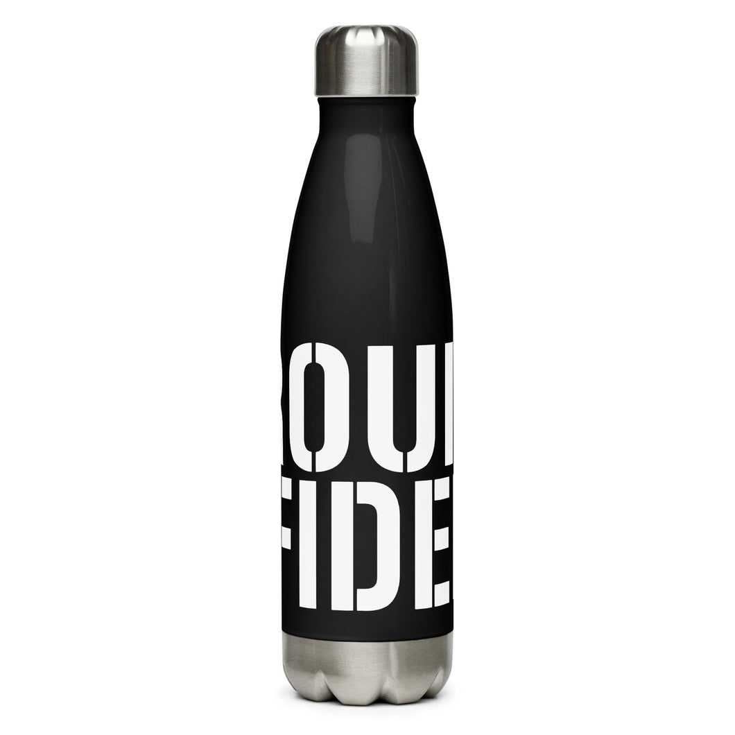Proud Infidel Black Tumbler Bottle