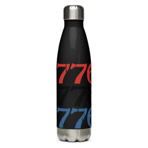 USA 1776 Black Tumbler Bottle