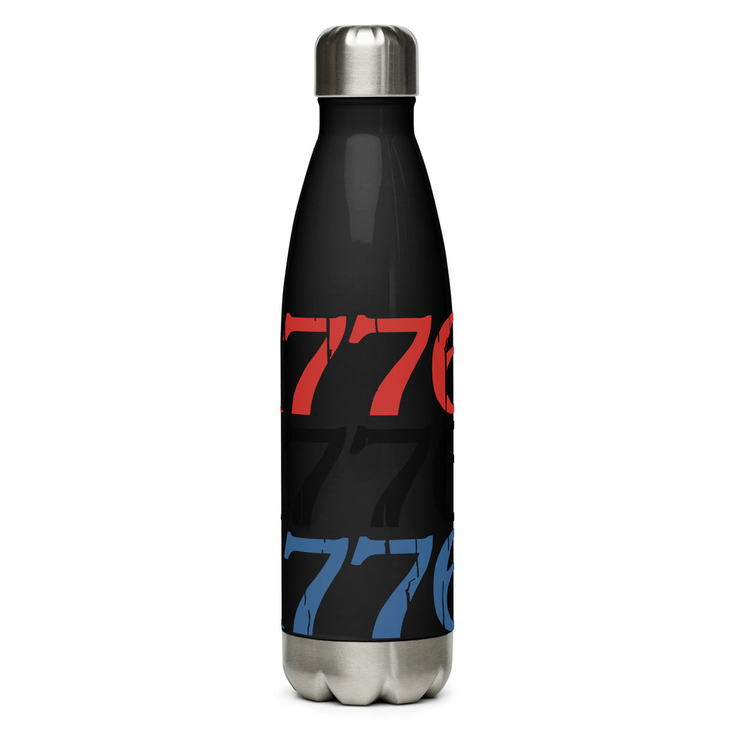 USA 1776 Black Tumbler Bottle