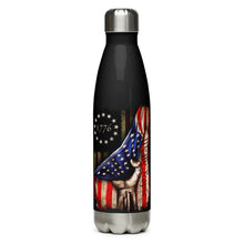 Load image into Gallery viewer, We The People 1776 Flag Black Tumbler Bottle