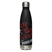 Load image into Gallery viewer, We The People Are Pissed Off Black Tumbler Bottle