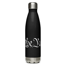 Load image into Gallery viewer, We The People Black Tumbler Bottle