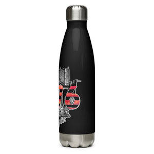 1776 Liberty Bell Black Tumbler Bottle