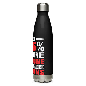 1776% Black Tumbler Bottle