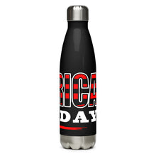 Load image into Gallery viewer, America All Day Black Tumbler Bottle