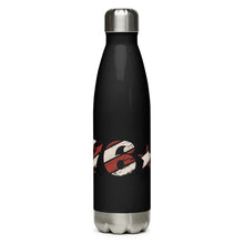 Load image into Gallery viewer, American Flag 1776 Black Tumbler Bottle