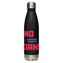 Load image into Gallery viewer, Defund Politicians Stars Black Tumbler Bottle