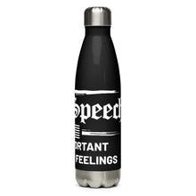Load image into Gallery viewer, Free Speech Black Tumbler Bottle