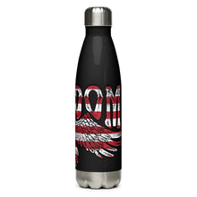 Load image into Gallery viewer, Freedom Eagle Black Tumbler Bottle