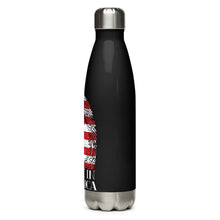 Load image into Gallery viewer, Made in America Black Tumbler Bottle