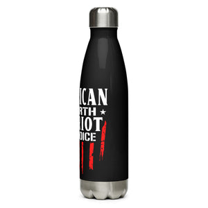 Patriot by Choice Black Tumbler Bottle