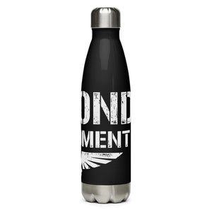 Second Amendment Black Tumbler Bottle