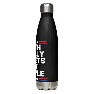 Trump Truth Black Tumbler Bottle