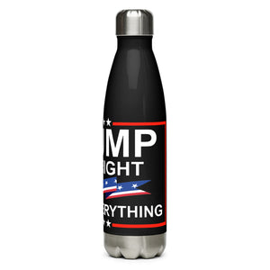 Trump Was Right About Everything Black Tumbler Bottle