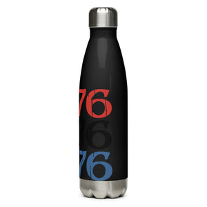 USA 1776 Black Tumbler Bottle