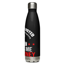 Load image into Gallery viewer, Whoever Voted for Biden Black Tumbler Bottle