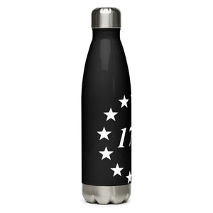 1776 Stars Black Tumbler Bottle