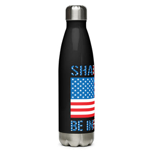 2A Shall NOT Be Infringed Black Tumbler Bottle