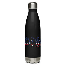 Load image into Gallery viewer, American Flag We The People Black Tumbler Bottle