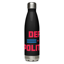 Load image into Gallery viewer, Defund Politicians Stars Black Tumbler Bottle