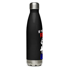 Load image into Gallery viewer, George Washington Black Tumbler Bottle