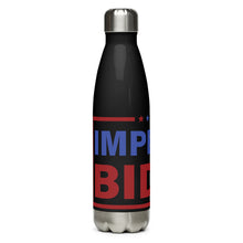 Load image into Gallery viewer, Impeach Biden Black Tumbler Bottle