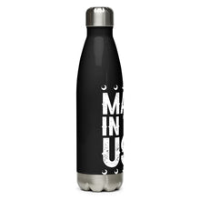 Load image into Gallery viewer, Made in The U.S.A. Black Tumbler Bottle