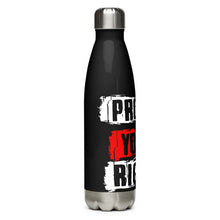 Load image into Gallery viewer, Protect Your Rights Black Tumbler Bottle