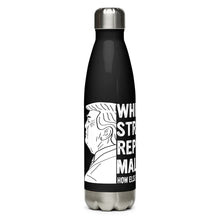 Load image into Gallery viewer, White, Straight, Republican, Male Black Tumbler Bottle