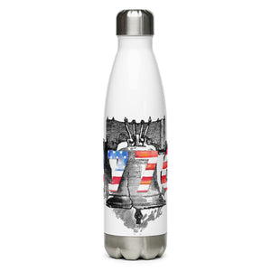 1776 Liberty Bell White Tumbler Bottle