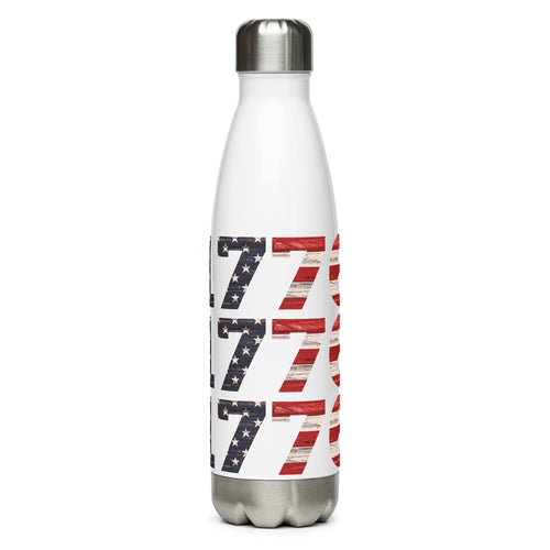 America 1776 White Tumbler Bottle