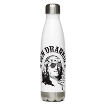 Load image into Gallery viewer, Ben Drankin White Tumbler Bottle