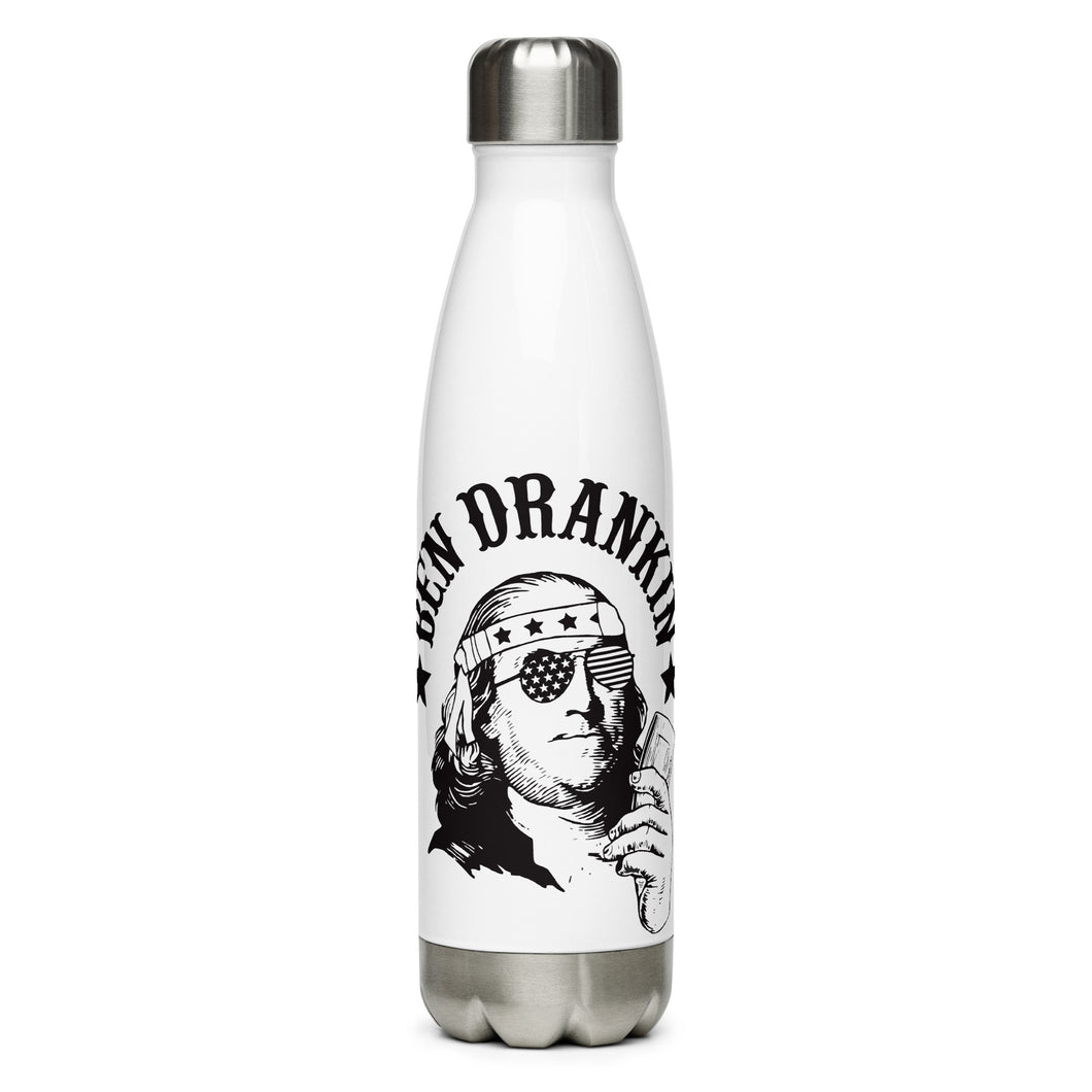 Ben Drankin White Tumbler Bottle