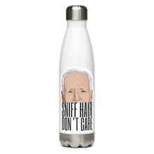 Load image into Gallery viewer, Biden Sniff Hair Don&#39;t Care White Tumbler Bottle