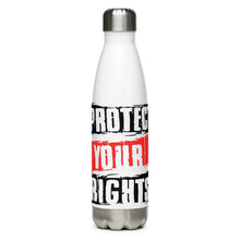 Load image into Gallery viewer, Protect Your Rights White Tumbler Bottle