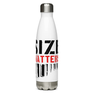 Size Matters White Tumbler Bottle